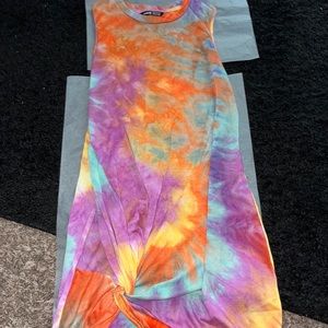 Tie Dye Sundress with a knot